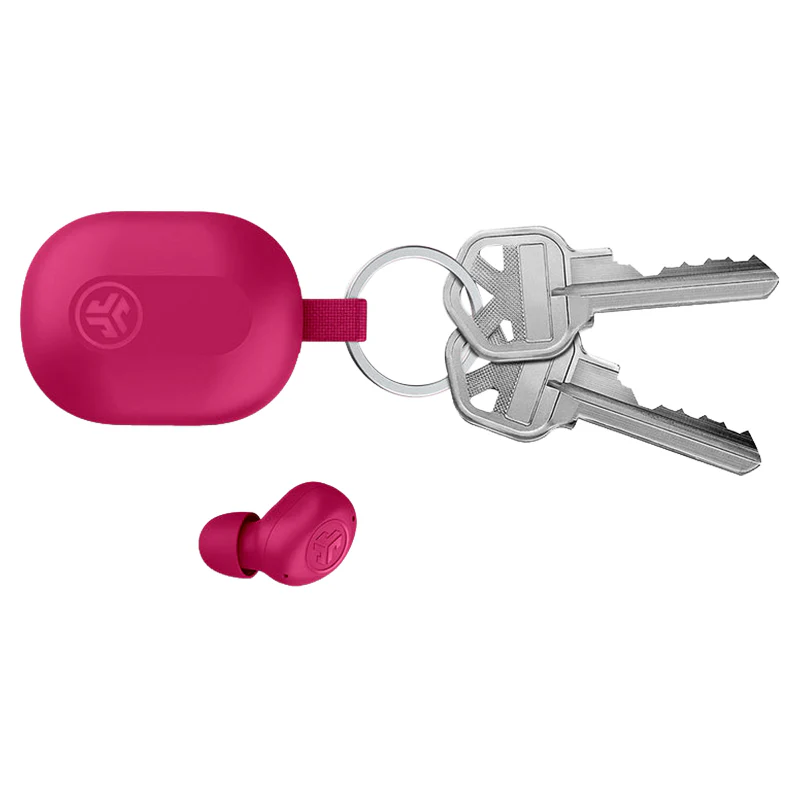 JLab JBuds Mini In-Ear True Wireless Earbuds - Magenta Pink | IEUEBJBMINIRPNK124 - Image 7