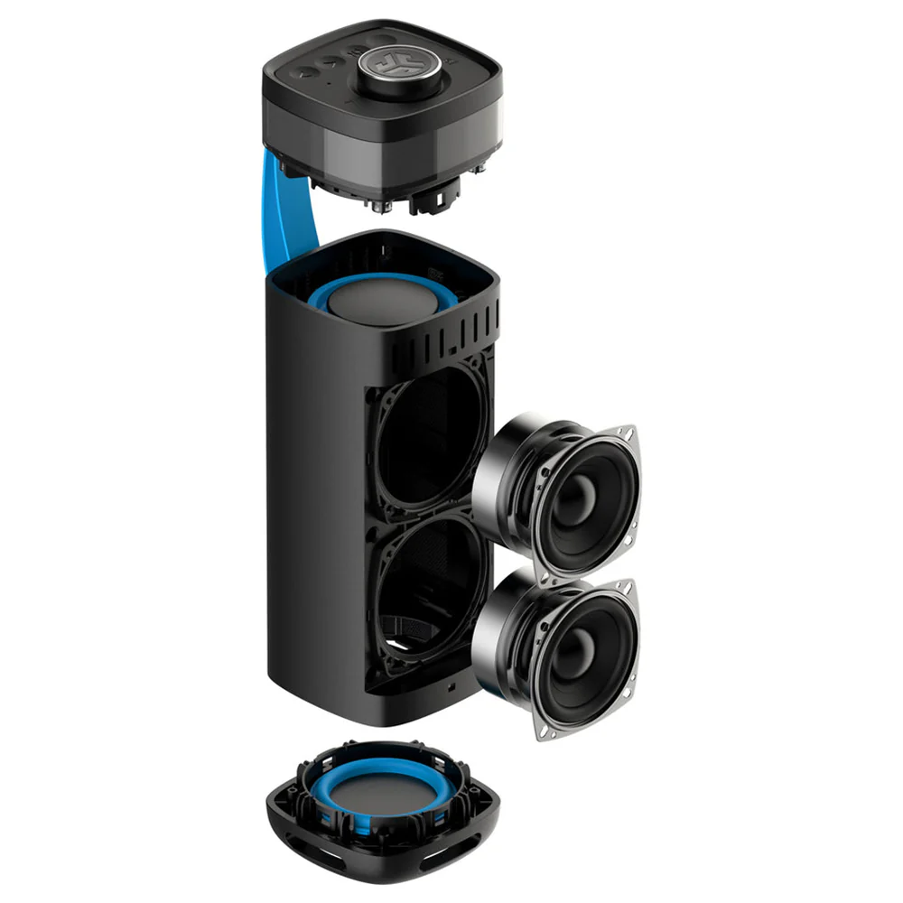 JLab JBuds Party Portable Bluetooth Speaker - Black | IEUSBJBUDSRBLK62 - Image 4