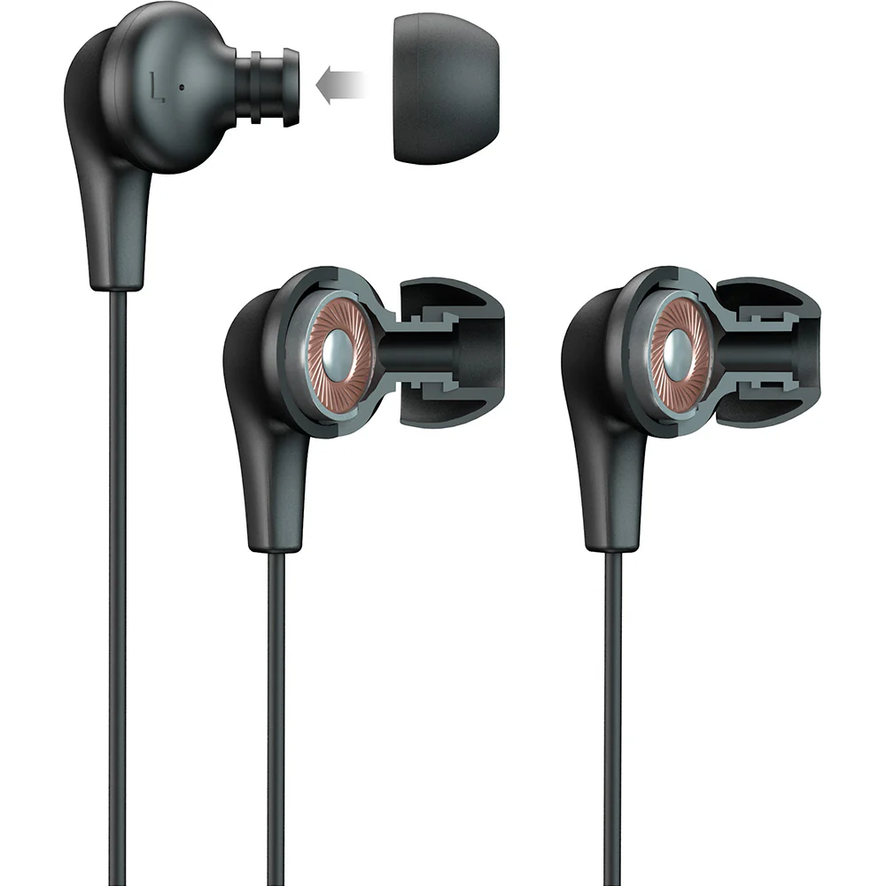 JLab JBuds Pro Signature In-Ear Wired Headphone - Black | IEUEPRORBLK123 - Image 3