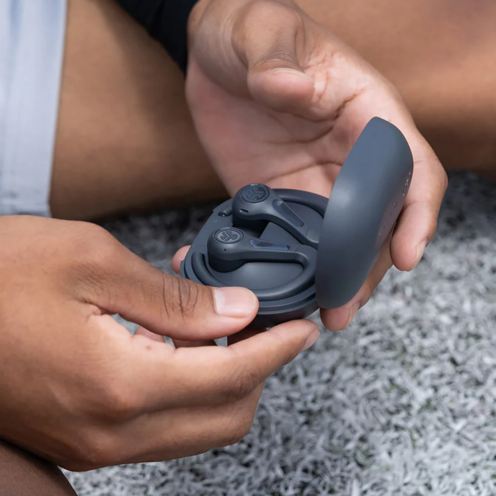 JLab JBuds Sport ANC 4 In-Ear True Wireless Earbuds - Graphite | IEUEBJBSPTANCRGPH84 - Image 9