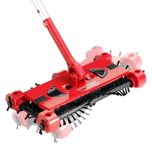 JML 360 Degree Swivel Sweeper - Red | A00955 - Image 3