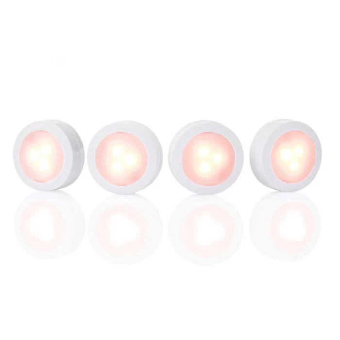 JML Mood Magic Beat Sound-responsive Remote-controlled Wireless LED Lights - Pack of 4 | A001884 - Image 2