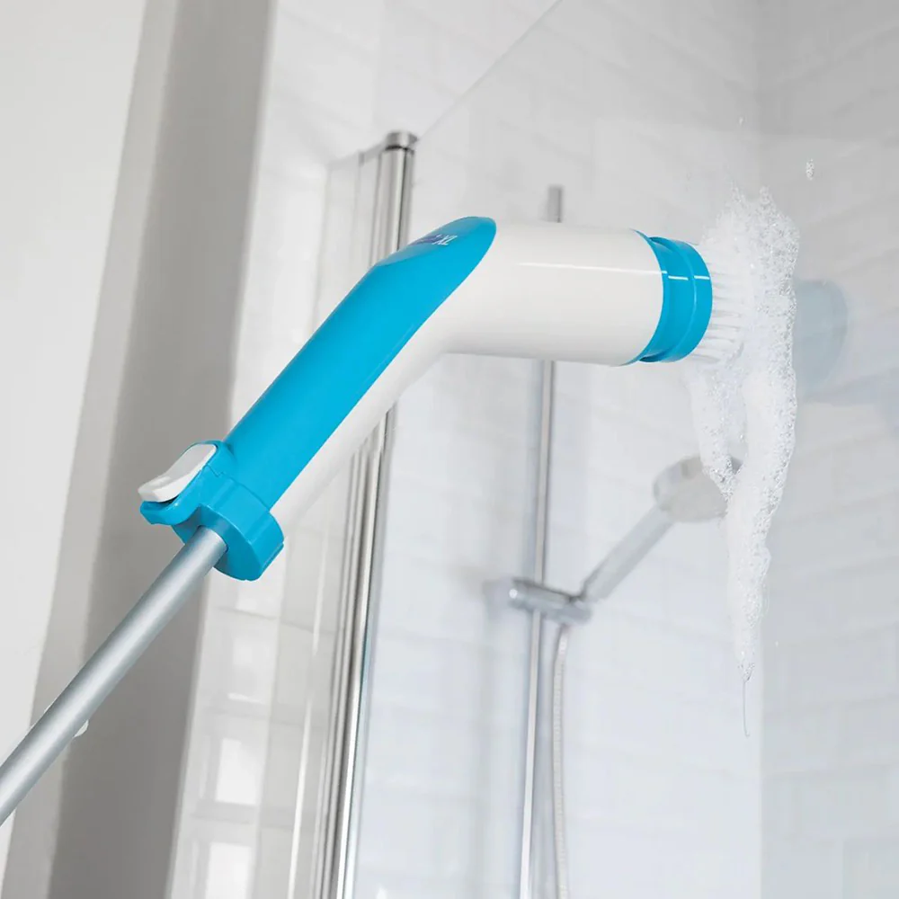 JML Scrub Buddi XL Electric Cleaning Brush - White & Blue | A002477 - Image 5