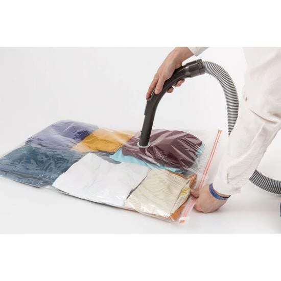 JML Vac Pack Vacuum Seal Storage Bags - Clear (Pack of 2) | A001080 - Image 4