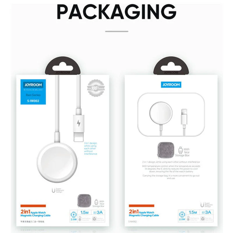 Joyroom 1.5M Lightning & Charger Cable - White | HL-IW0025 - Image 8