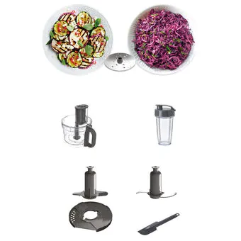 Kenwood 3L 1000W Multipro Express Food Processor - Satin Silver | FDP65.180SI - Image 5