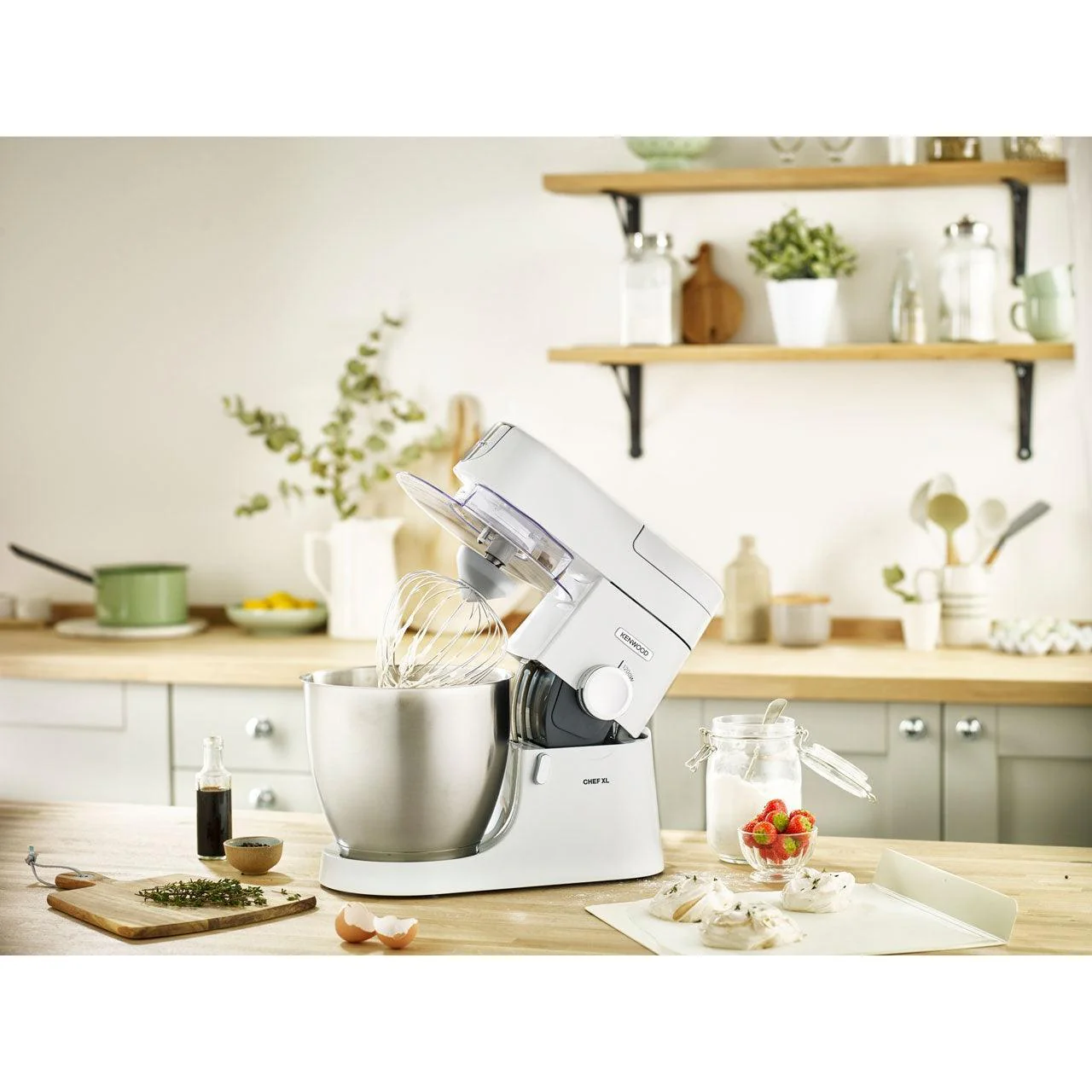 Kenwood Chef XL 6.7L 1200W Food Mixer - White | KVL4100W - Image 4
