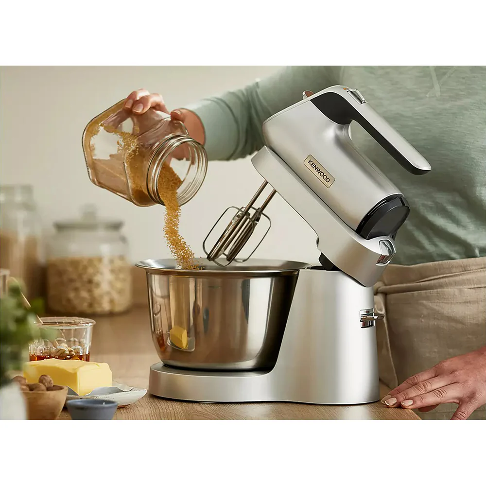 Kenwood Chefette Hand and Stand Mixer - Silver | HMP54.000SI - Image 6