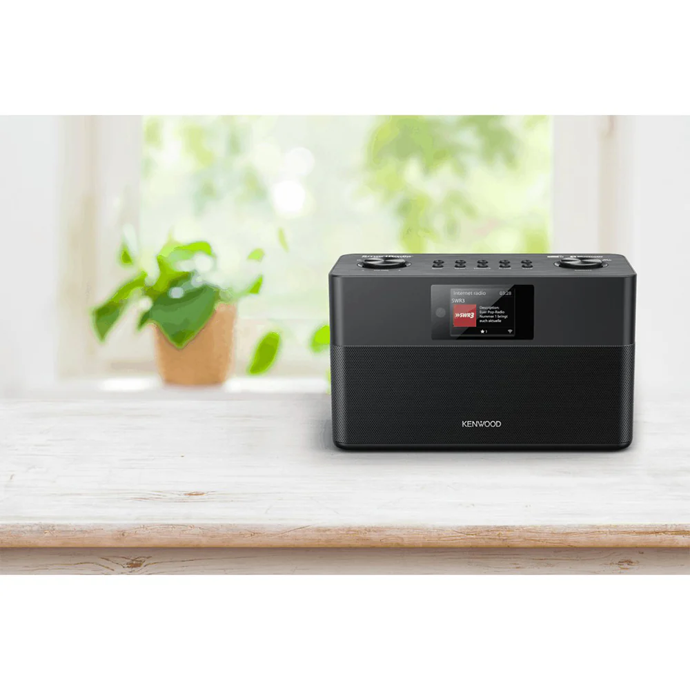 Kenwood FM-RDS/DAB+ Compact Smart Radio - Black | CRST100SB - Image 13