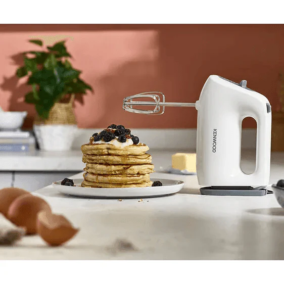 Kenwood QuickMix Lite Hand Mixer - White & Grey | HMP10.00WH - Image 8