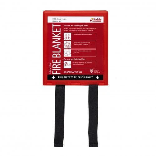 Kidde 1.1 x 1.1m Wall Mounted Fire Blanket - Red | FSKFB1 - Image 2