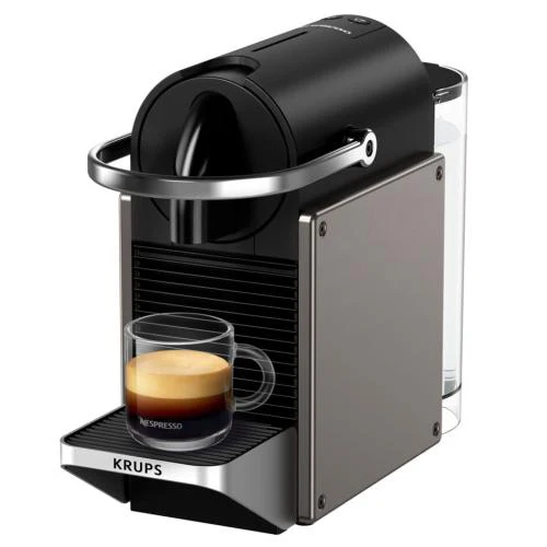 Krups Nespresso Pixie Pod Coffee Machine - Titanium | XN306T40 - Image 4