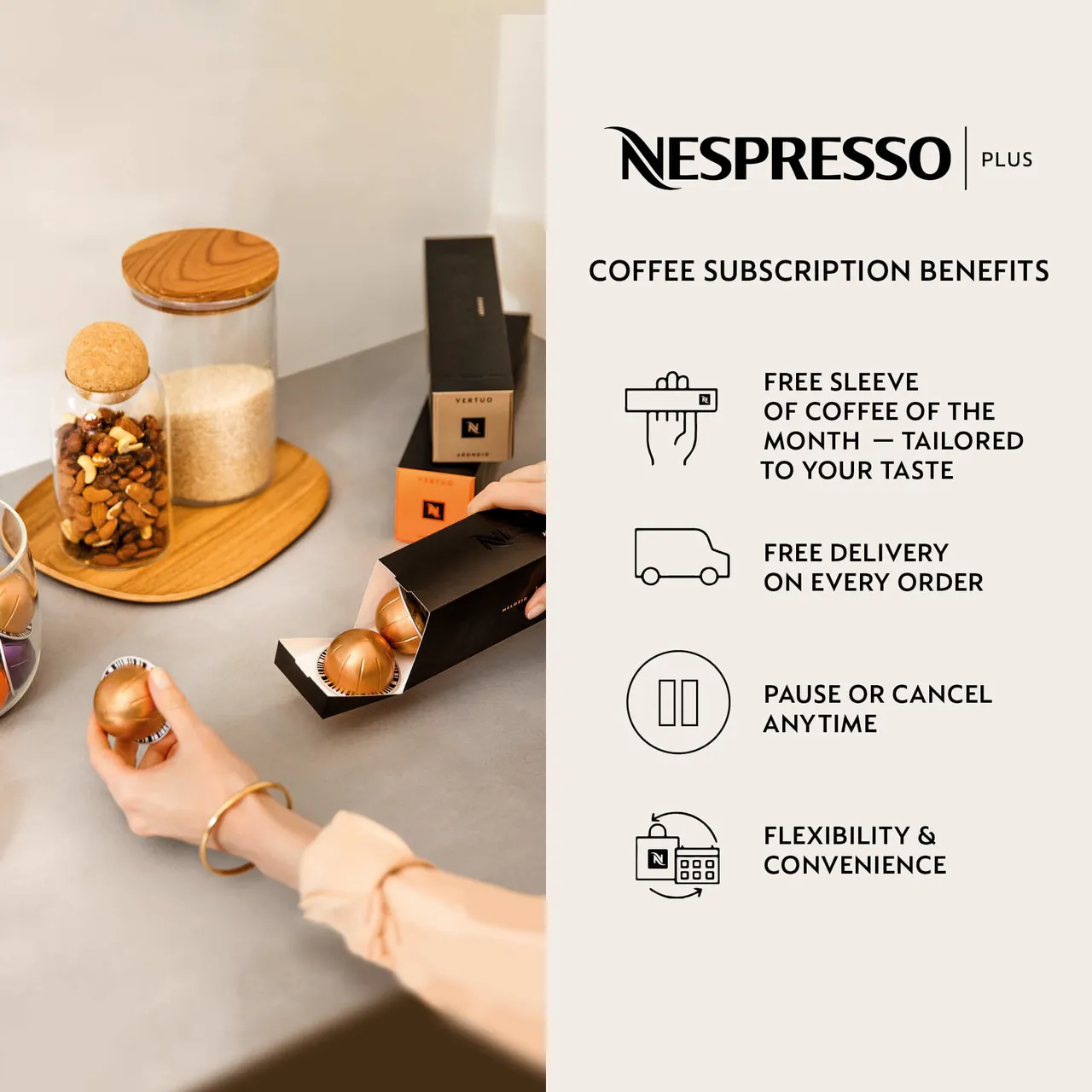 Krups Nespresso Vertuo Pop Pod Coffee Machine - Red | XN920540 - Image 4