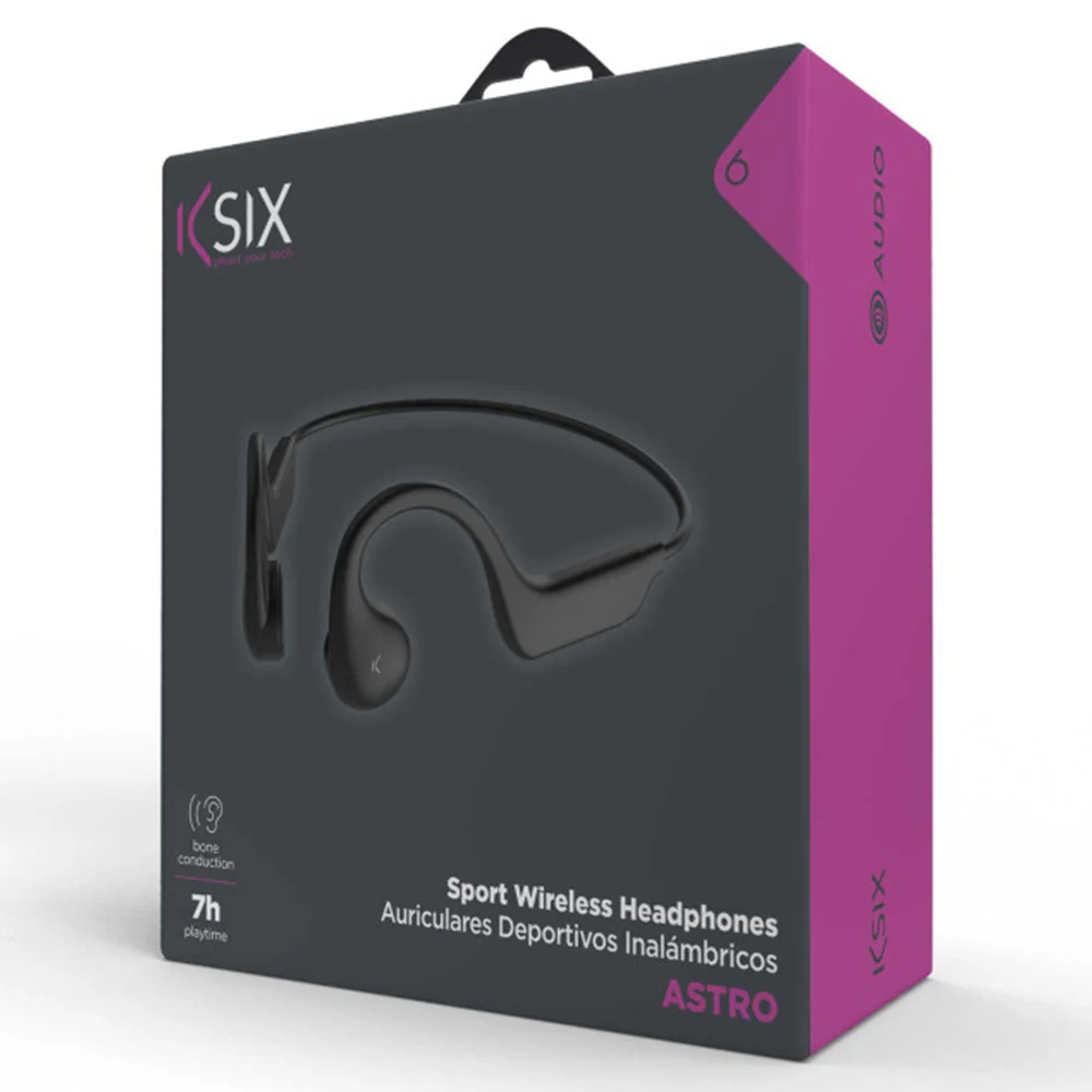 Ksix Astro Sport Open-Ear Wireless Headphone - Black | 130910 - Image 5