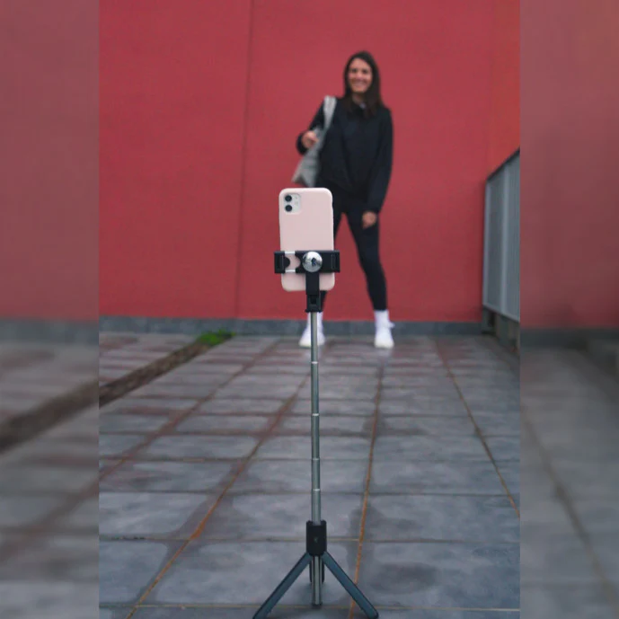 Ksix Selfie Pro Remote Control Tripod For Smartphone - Black | 114569 - Image 7