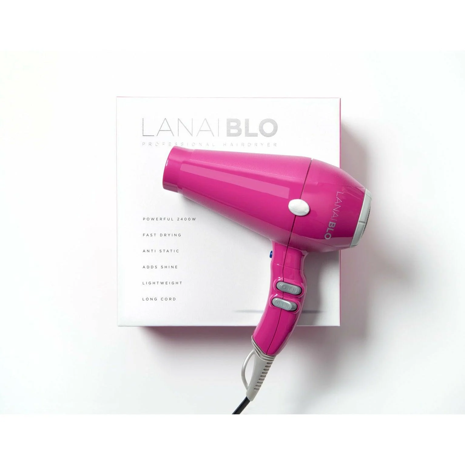 Lanaiblo 2400W Hair Dryer - Pink | LANAIBLOPINK - Image 9