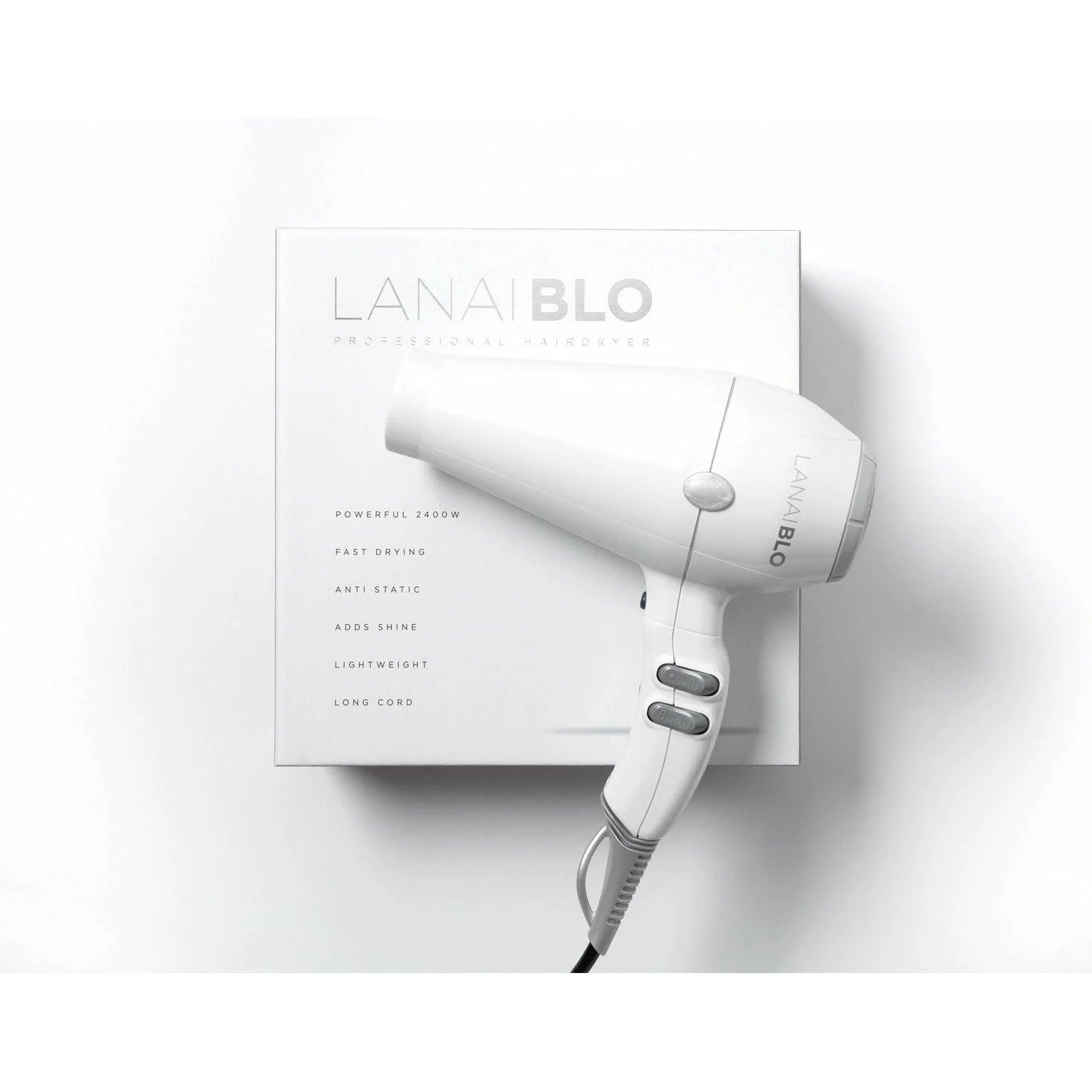 Lanaiblo 2400W Hair Dryer - White | LANAIBLOWHITE - Image 19