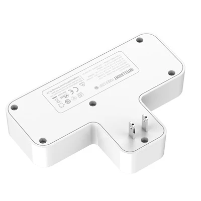 Ldnio 2 AC Outlets Portable Extension Power Socket - White | 691540 - Image 4