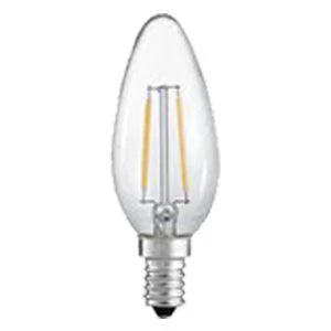 LED Filament Candle Lamp Clear SES - 2W = 20W | LED/CAN/SES