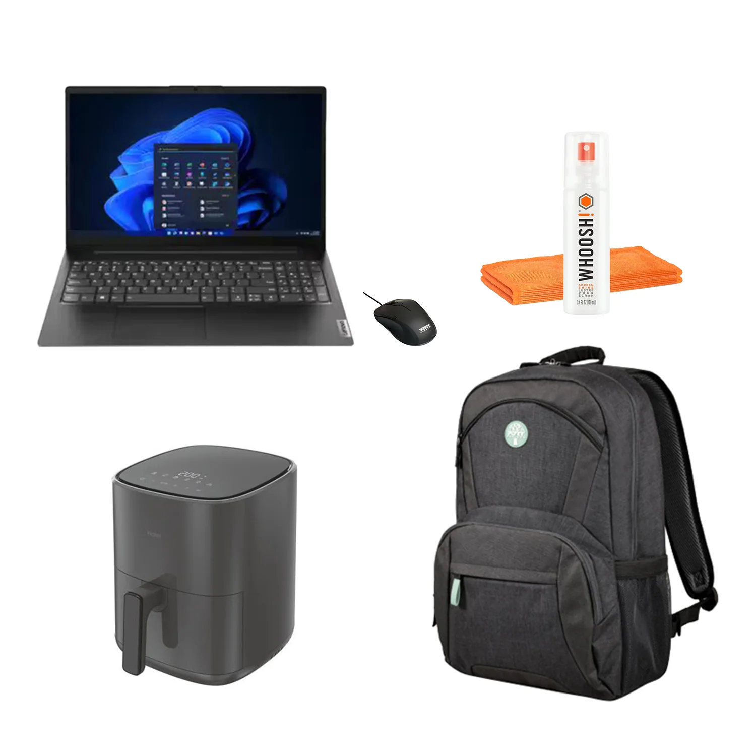 Lenovo V15 G4 AMD Ryzen 5 15.6" 8GB/512GB Laptop Bundle - Business Black | BTS03