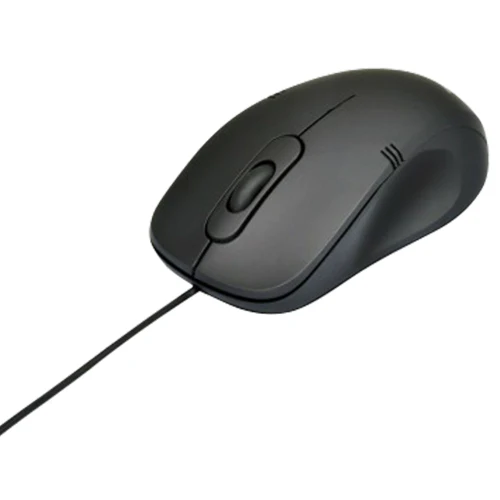 Port Connect Professional Wired Mouse - Black | 900400-PRO - Image 3