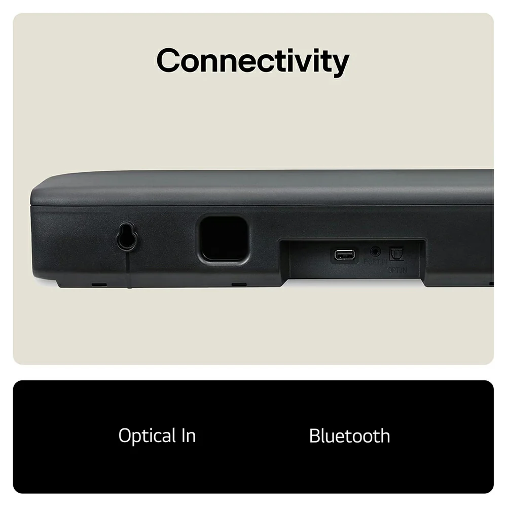 LG 2.0CH Soundbar - Black | SQM1.AGBRLLK - Image 7