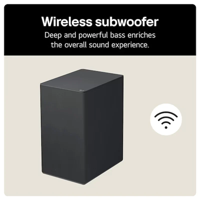 LG 3.1.3CH Soundbar with Subwoofer - Black | USC9S.DGBRLLM - Image 3