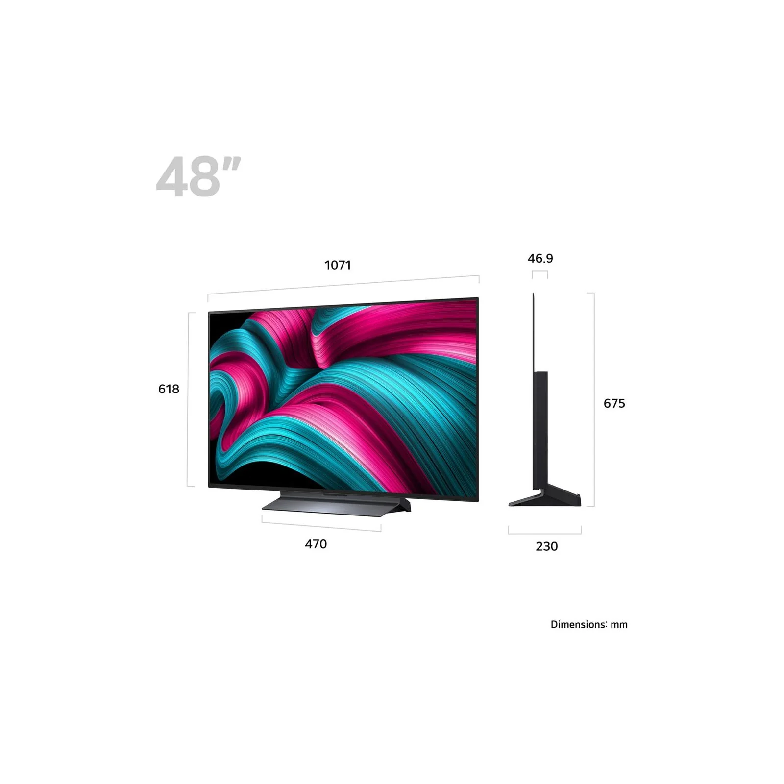 LG C54 evo AI 48" 4K Smart TV | OLED48C54LA.AEK - Image 5