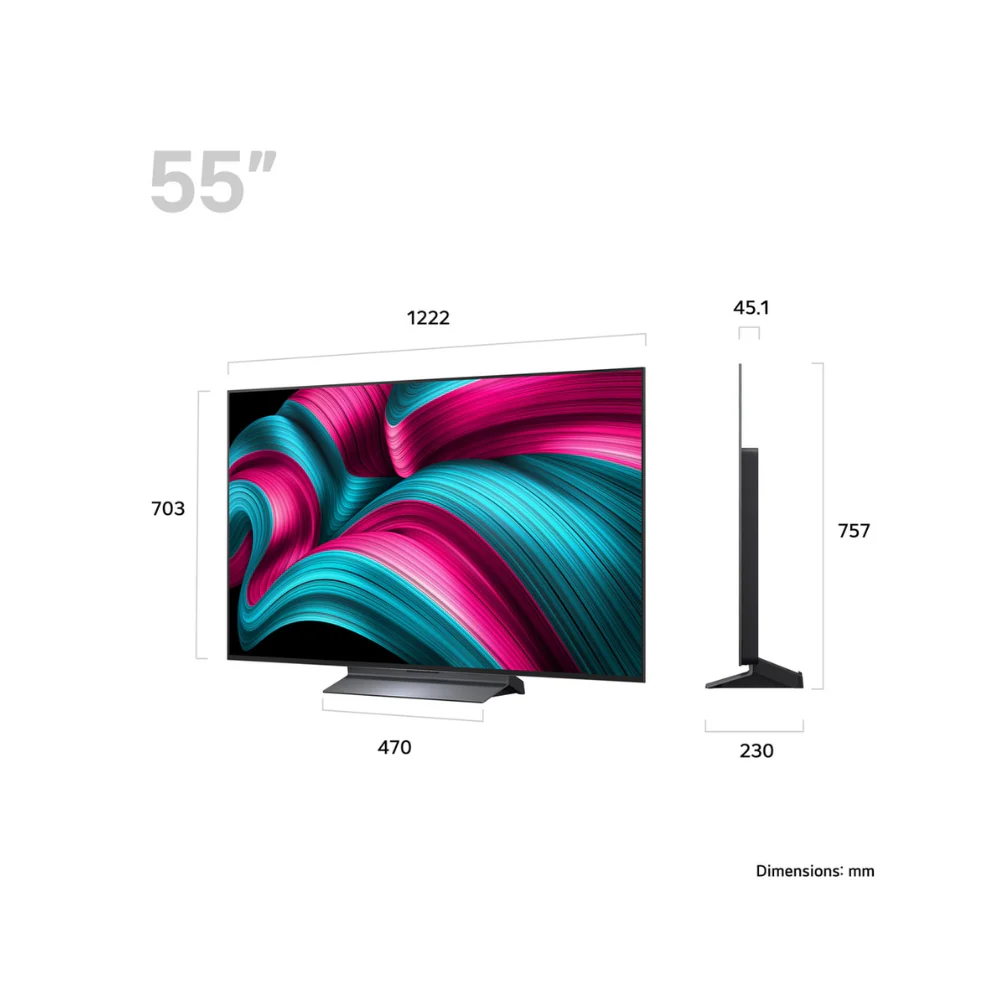 LG Evo C5 55" 4K Smart TV | OLED55C54LA.AEK - Image 3