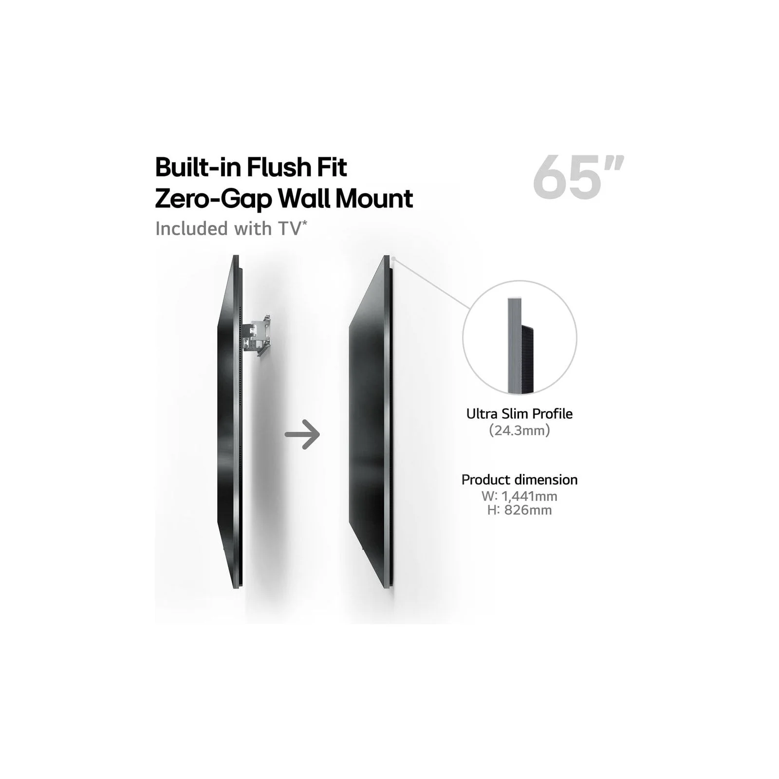 LG evo G5 65" 4K Smart TV | OLED65G54LW.AEK - Image 4