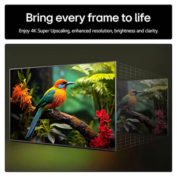 LG UA73 50" 4K Smart TV - Black | 50UA73006LA.AEK - Image 7