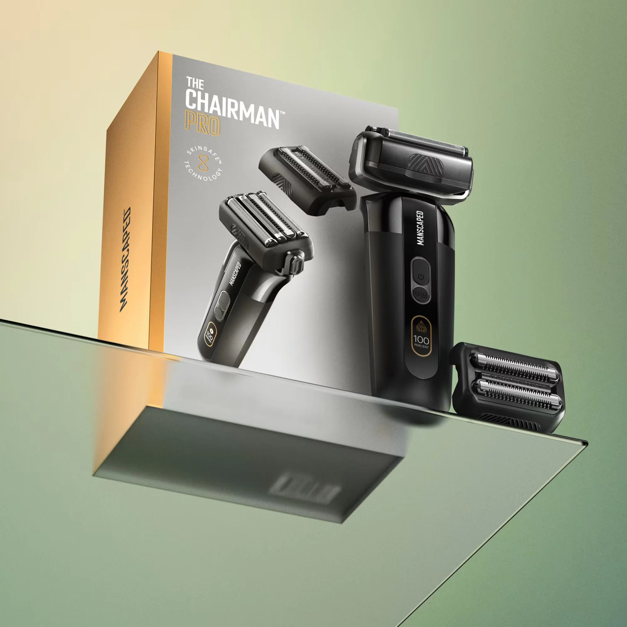 Manscaped Chairman Pro Foil Face Shaver - Black | 30-00160-NA - Image 3