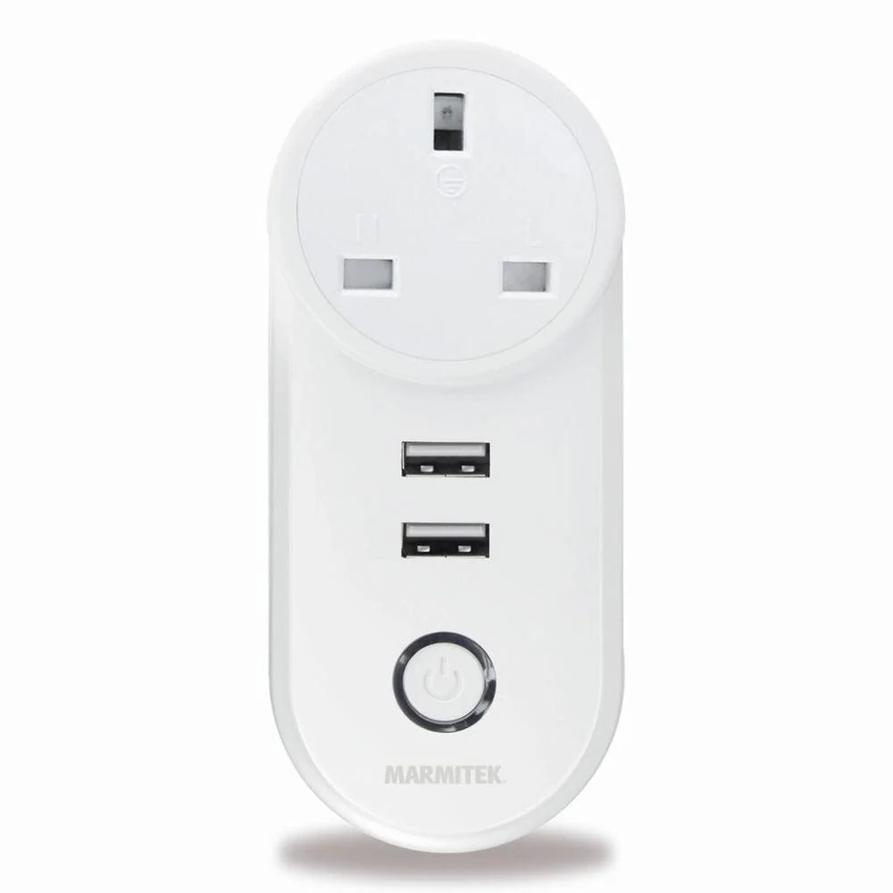 Marmitek Power SI 15A Smart Wi-Fi Plug - White | 535208