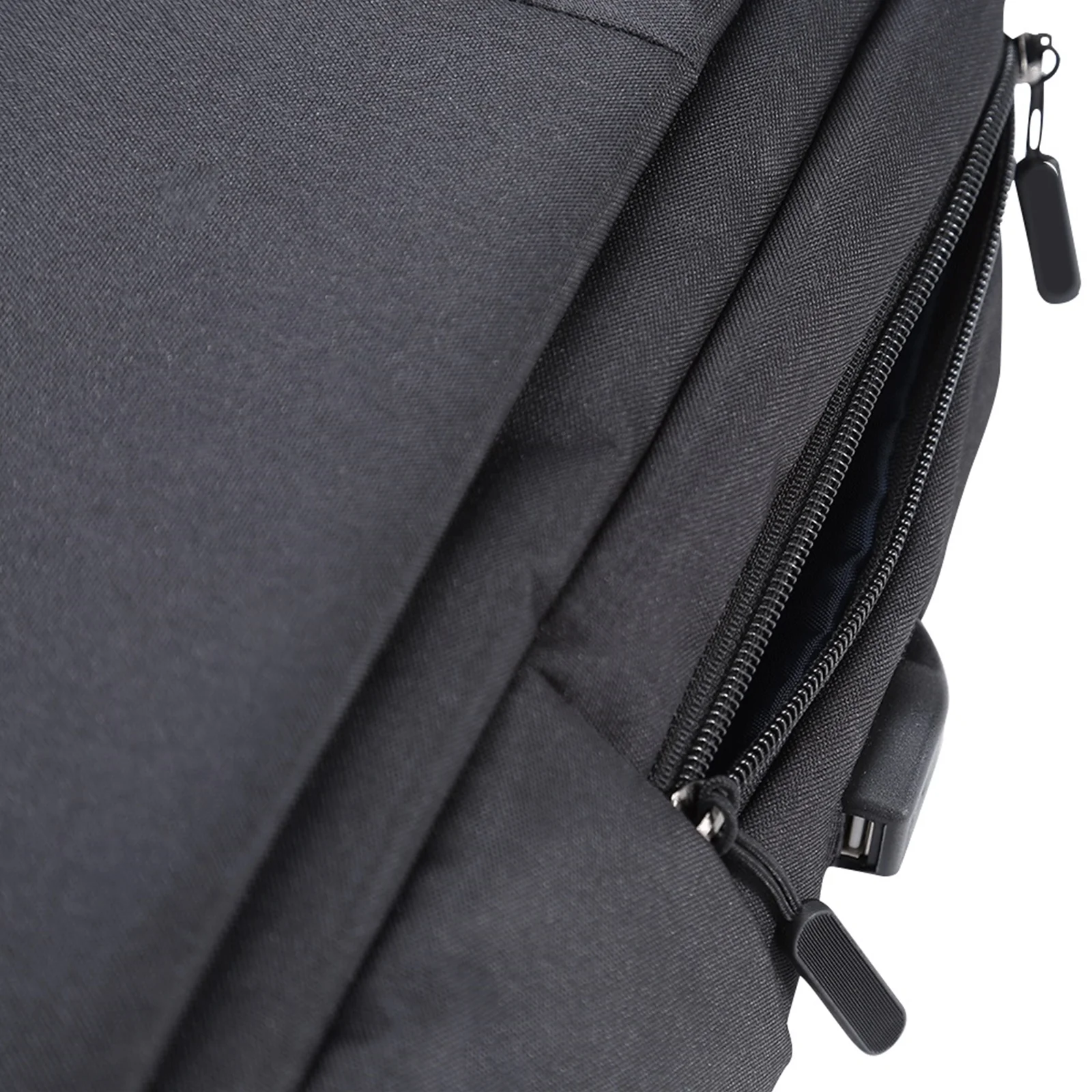 Marvo 15.6" Laptop Backpack with USB Charging Port - Black | 927496 - Image 2