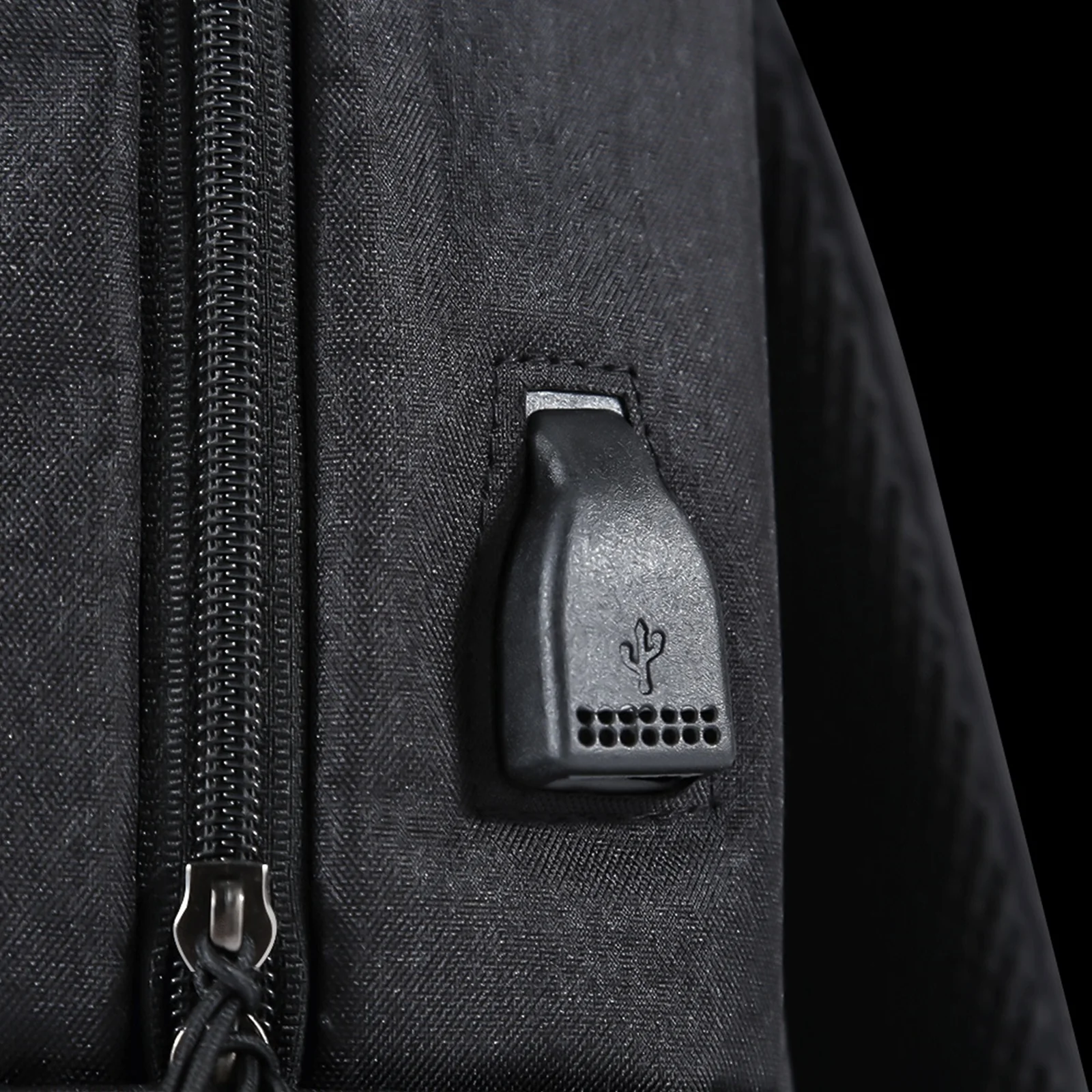 Marvo Back To School Backpack Bundle for 15.6" Laptop with USB Charging Port - Black | 033772 - Image 5