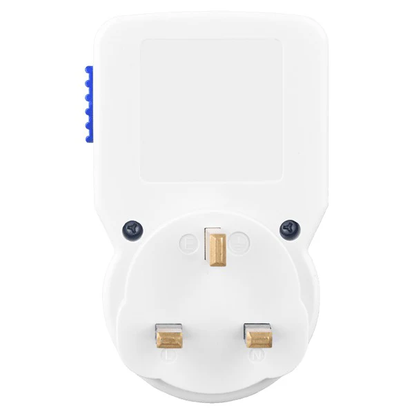 Masterplug 24 Hours Mechanical Timer Adaptor - White | TMS24-MP - Image 3