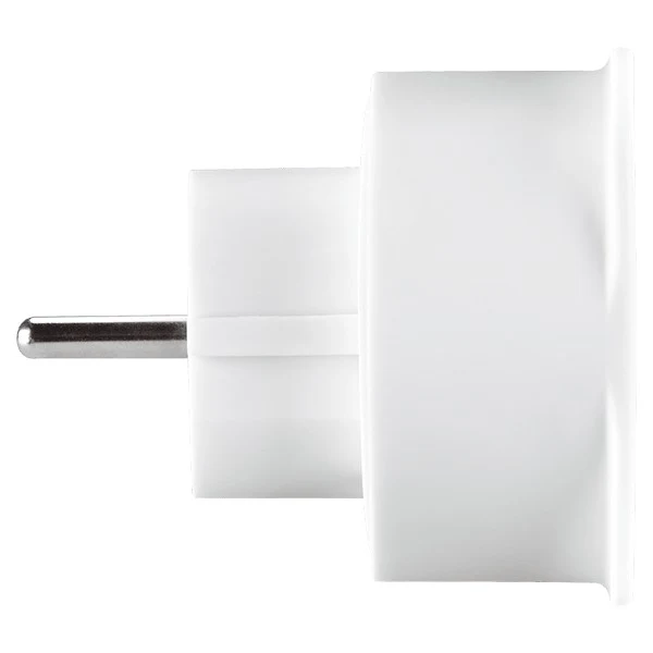 Masterplug UK to EU Travel Adaptor - White | TAEUR-MP - Image 4