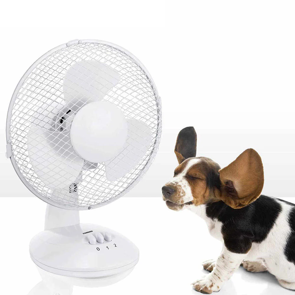 Melissa 23cm Oscillation Table Fan - White | 16510105 - Image 5