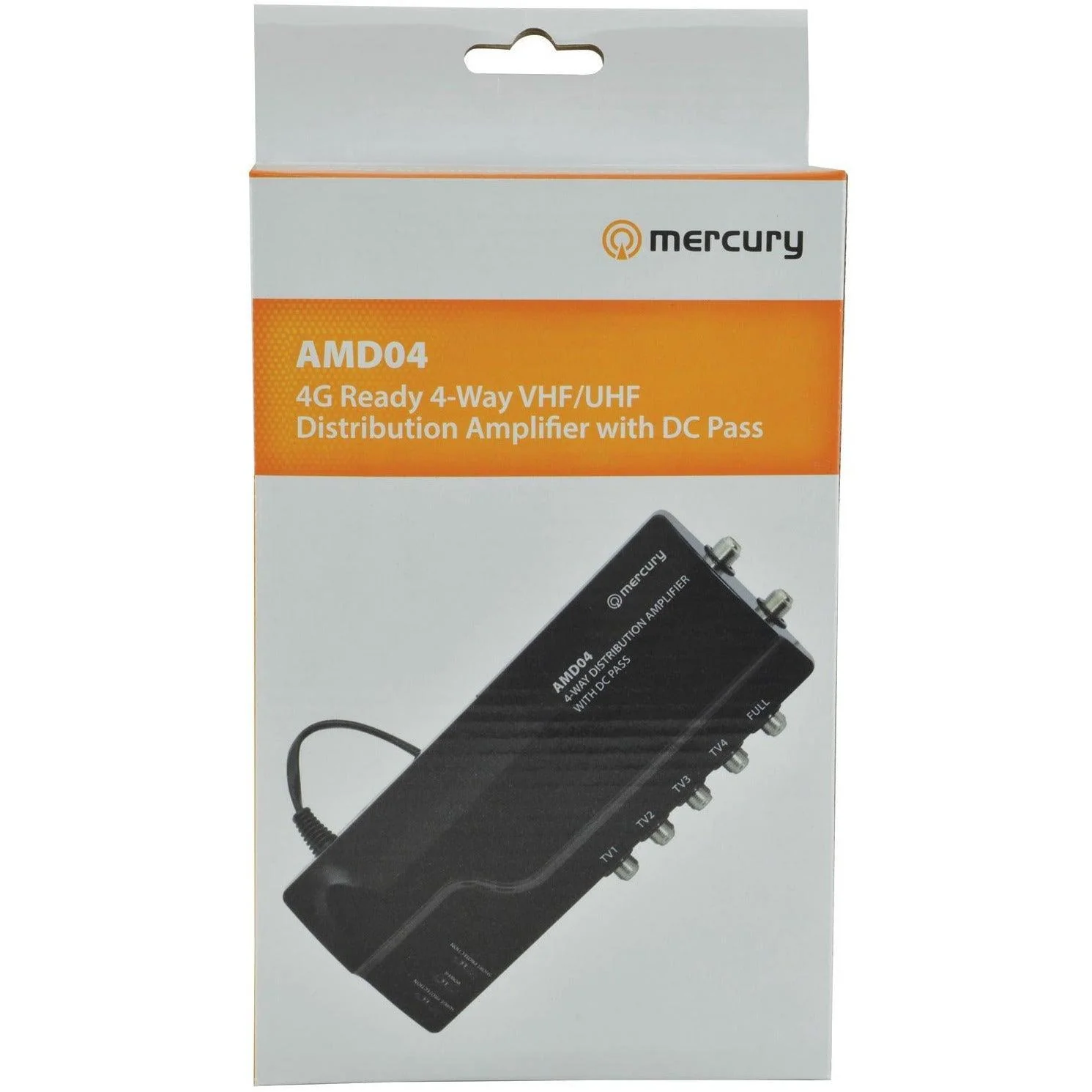 Mercury 4-Way Distribution Amplifier with DC Pass - Black | 130031 - Image 2