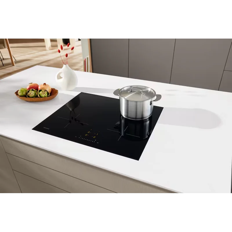 Miele 65CM 4 Zone Induction Hob - Black | KM 7361 FL - Image 2