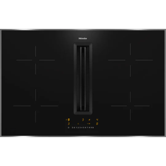 Miele 80CM 4 Zone Induction Hob - Black | KMDA7272FR