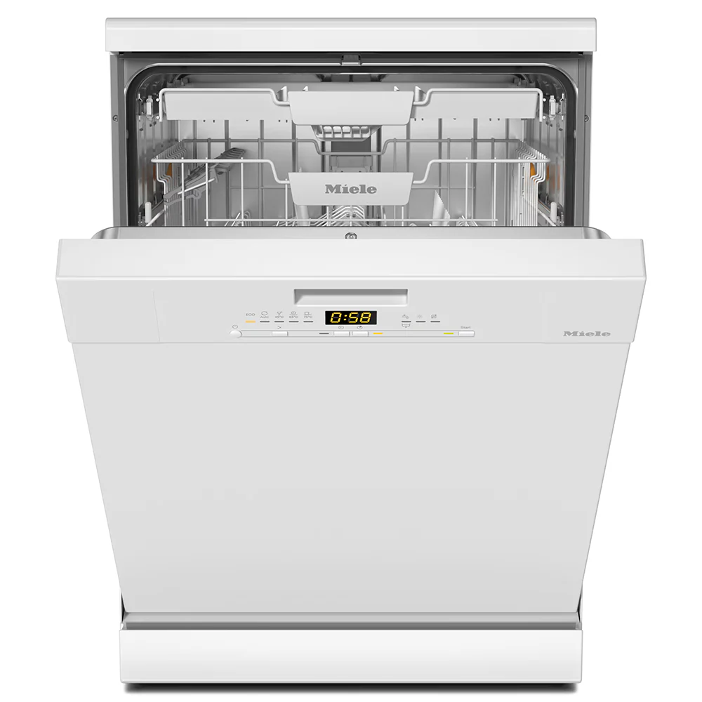 Miele Active 60CM Freestanding Standard Dishwasher - Brilliant White | G 5611 SC