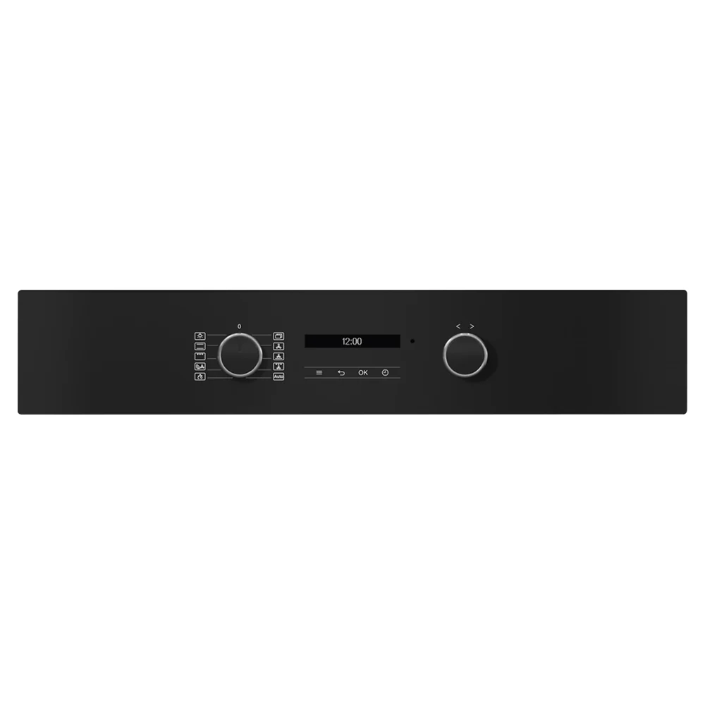 Miele Active 76L Built-In Multifunction Electric Single Oven - Obsidian Black & Stainless Steel | H2465BP - Image 3