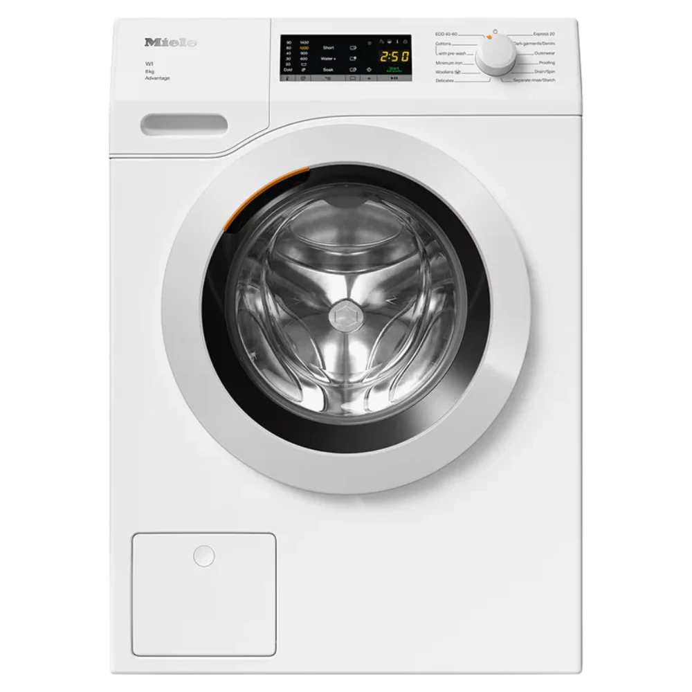 Miele Advantage 8KG 1400RPM Freestanding Washing Machine - Lotus White | WCA132