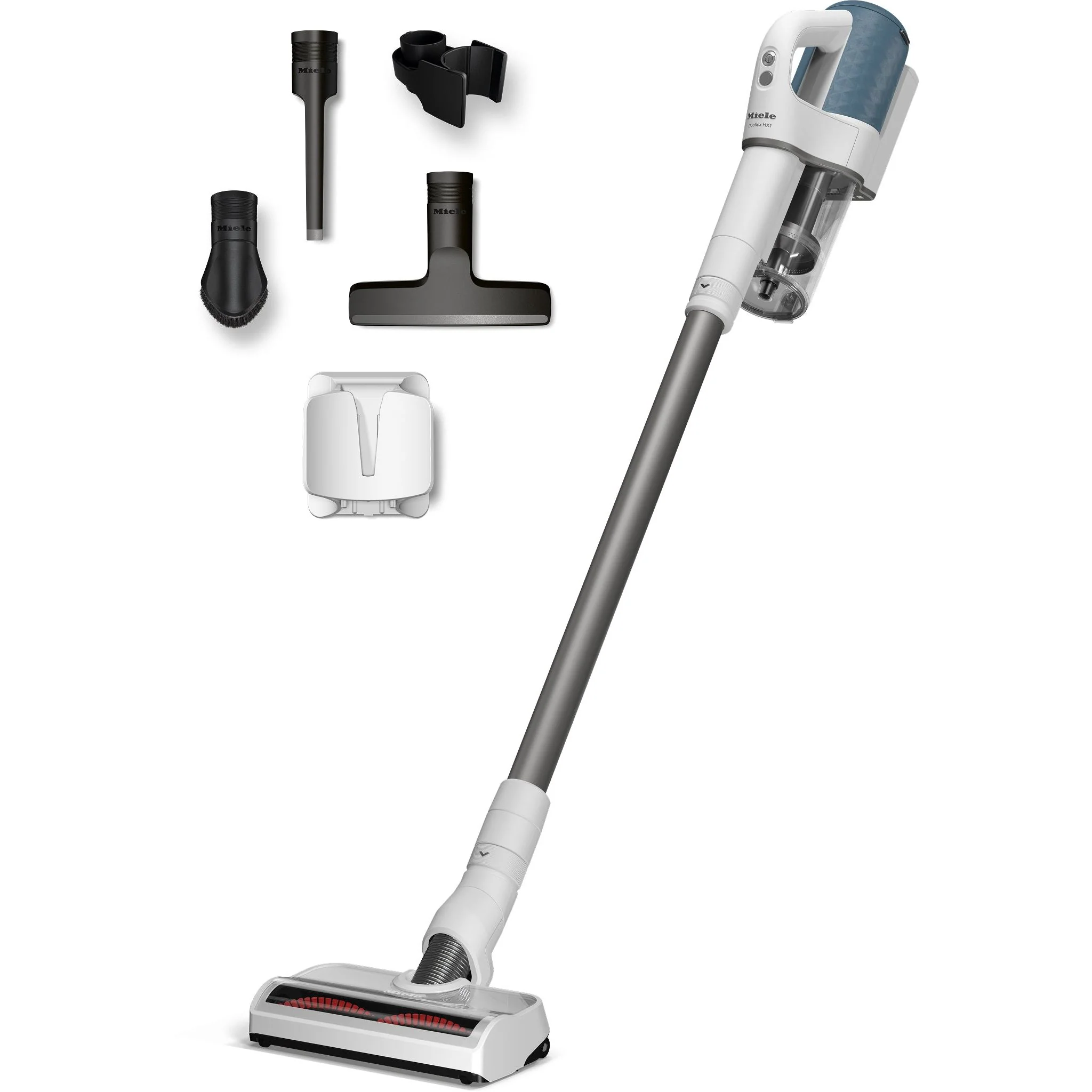 Miele Duoflex HX1 Cordless Stick Vacuum Cleaner - White & Nordic Blue | DUOFLEXHX1 - Image 8