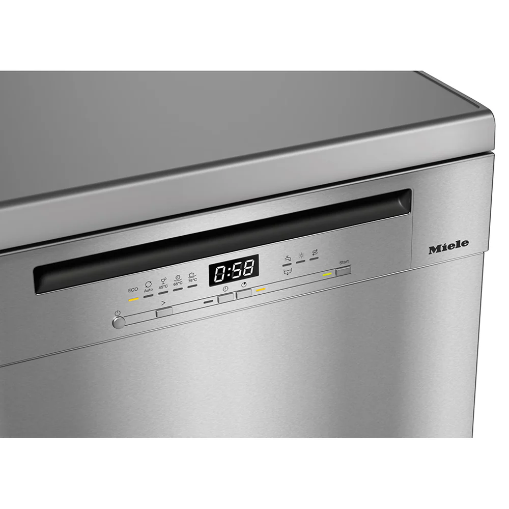 Miele Front Active Plus 60CM Freestanding Standard Dishwasher - Clean Steel | G 5811 SC S/S - Image 4