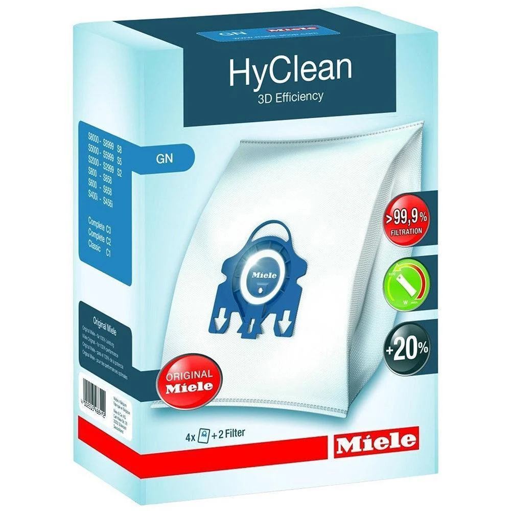 Miele HyClean 3D Vacuum Cleaner Bags - Blue | GNH - Image 8
