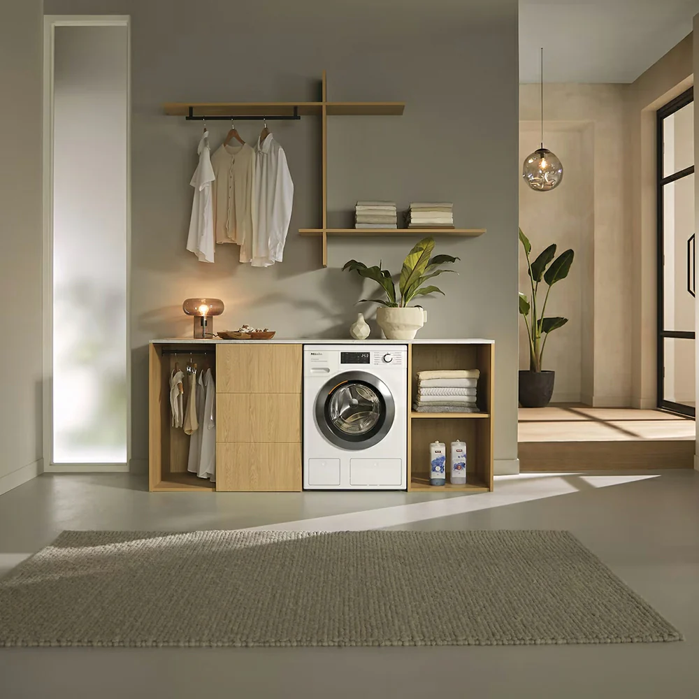 Miele PWash & TDos & Steam 9KG 1400RPM Freestanding Washing Machine - Lotus White | WEG885 WCS - Image 4