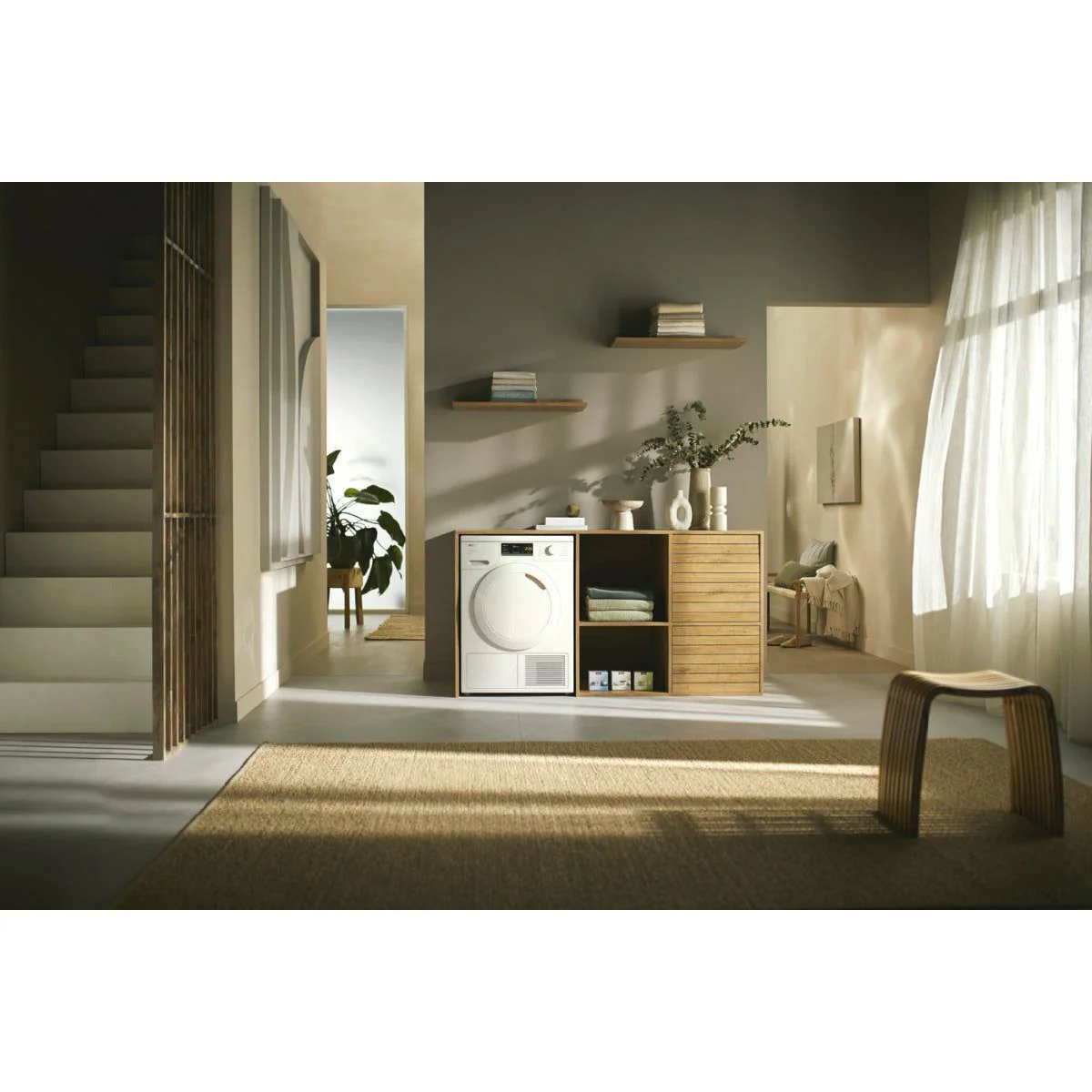 Miele T1 7KG Freestanding Heat Pump Tumble Dryer - Lotus White | TEA 225 WP - Image 3
