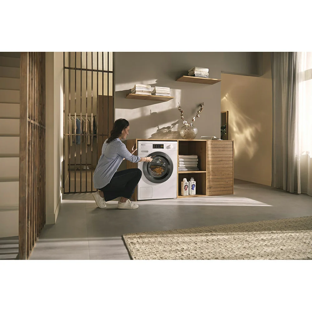 Miele W1 Active 8KG 1400RPM Freestanding Washing Machine - Lotus White | WEA 125 - Image 5